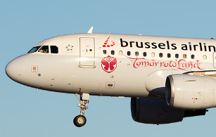 Tomorrowland temporary aicraft branding - Brussels Airlines
