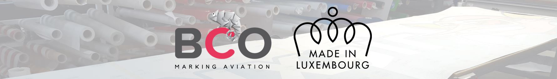 Banner Made in Luxembourg BCO Aviation vinyls and stickers (for all pages)