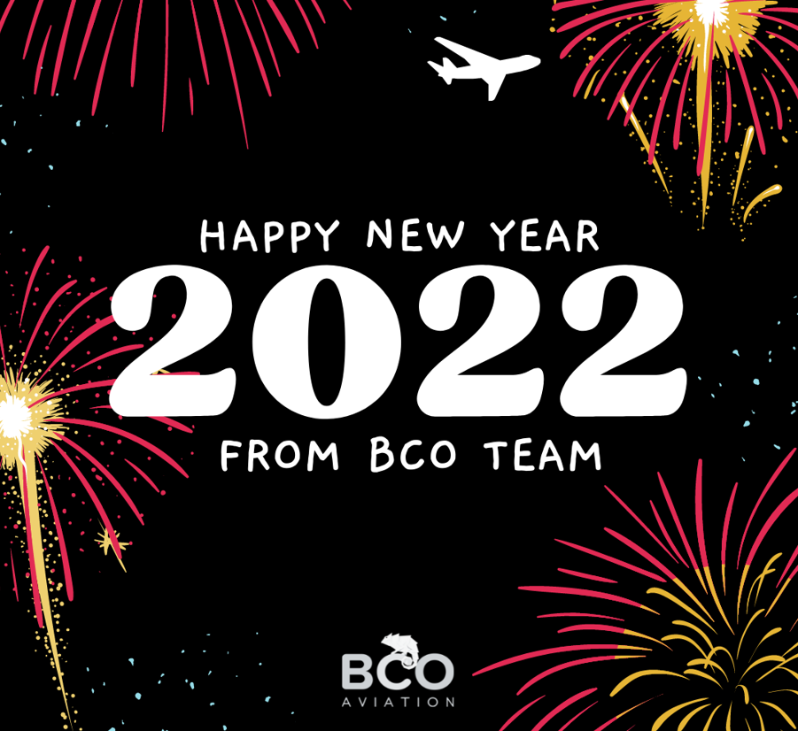 Illustration of: Happy New Year 2022