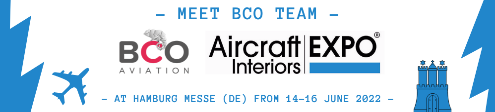 Illustration for: BCO Aviation Team at Aircraft Interiors Expo (AIX) 2022