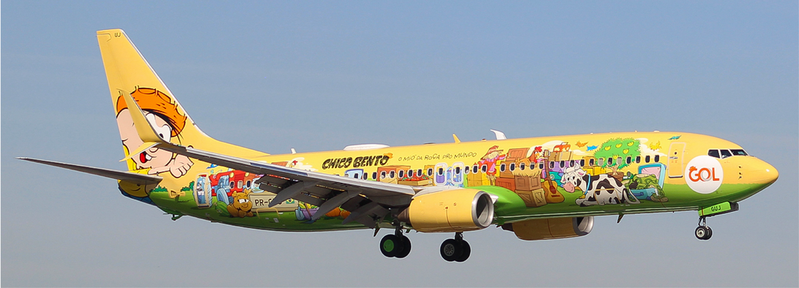 Illustration for: GOL unveils a unique livery to celebrate Chico Bento